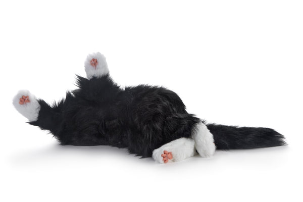 Joy For All- Robotic Black & White Tuxedo Cat Companion Pet