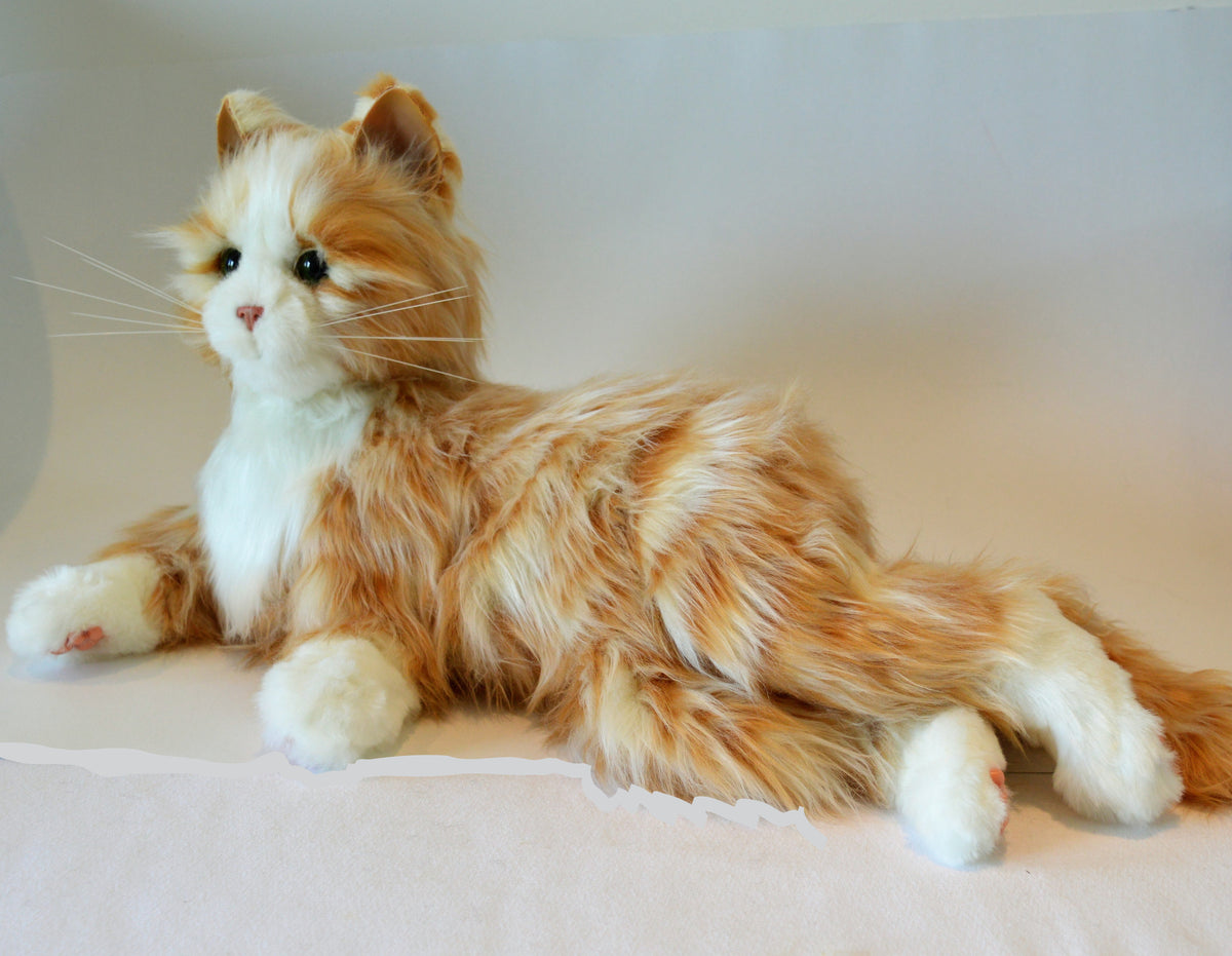 Joy For All- Robotic Orange Tabby Cat Companion Pet – Memorable Pets