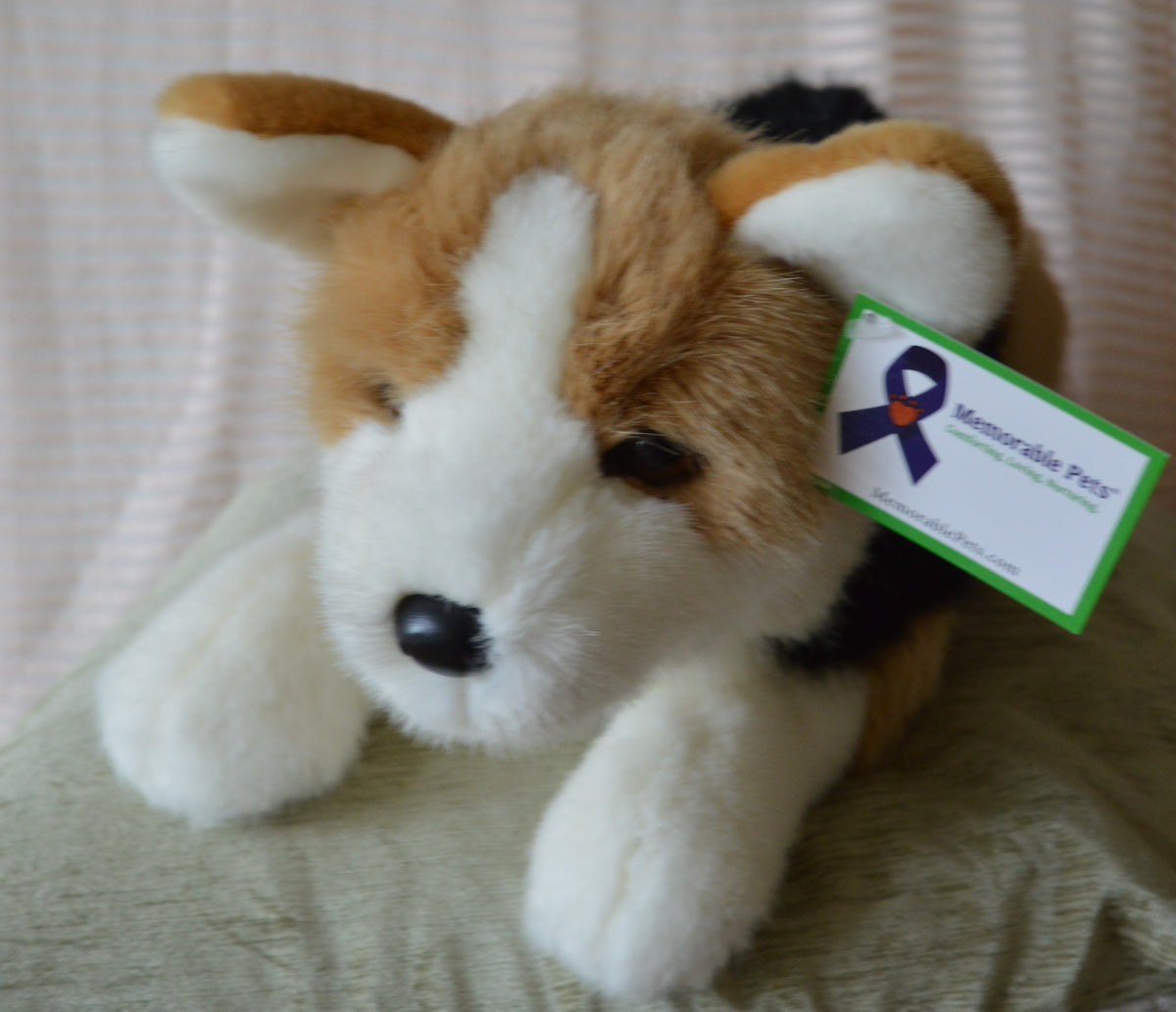 Large Sheep Dog Stuffed Toy Companion for Seniors and People with