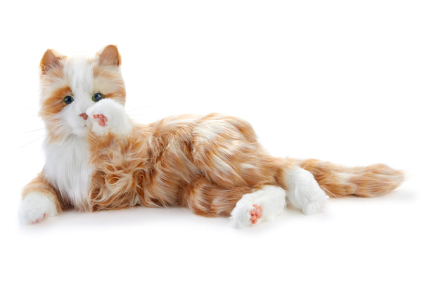 Joy For All- Robotic Orange Tabby Cat Companion Pet