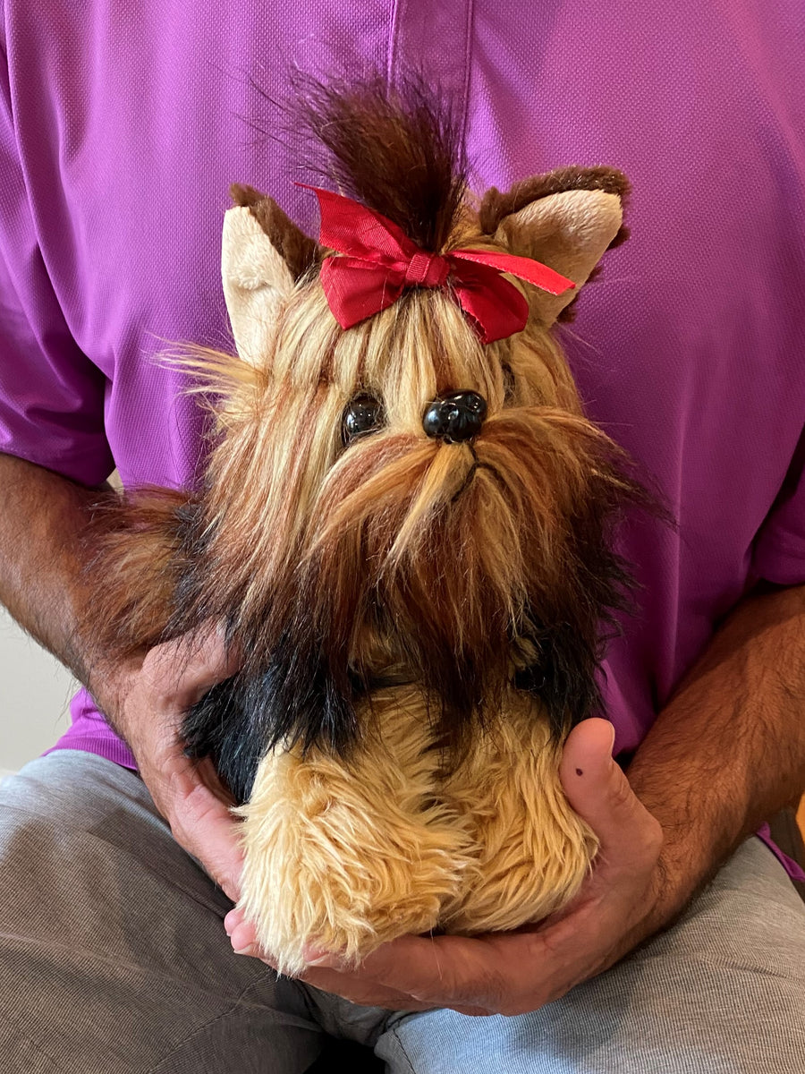 Stuffed Animal Yorkie Cute Puppies Cute And Lifelike Realistic