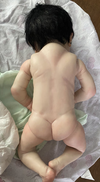 AVAILABLE NOW-  Vinyl Reborn Baby "Maggie"- Full Bodied- For Alzheimer's, Special Needs and Kids