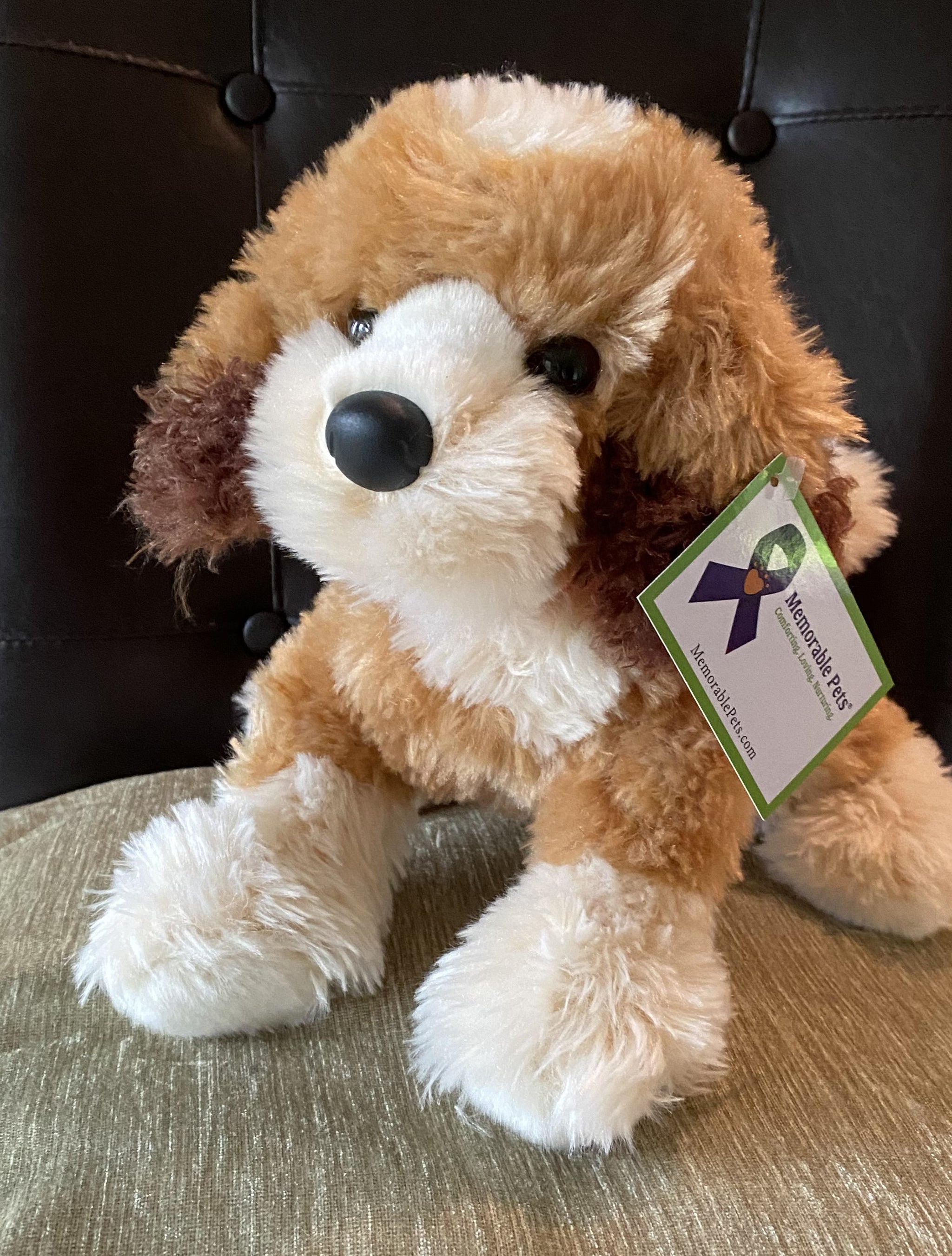 Goldendoodle Dog Stuffed Toy for Seniors and People with Alzheimer s Memorable Pets