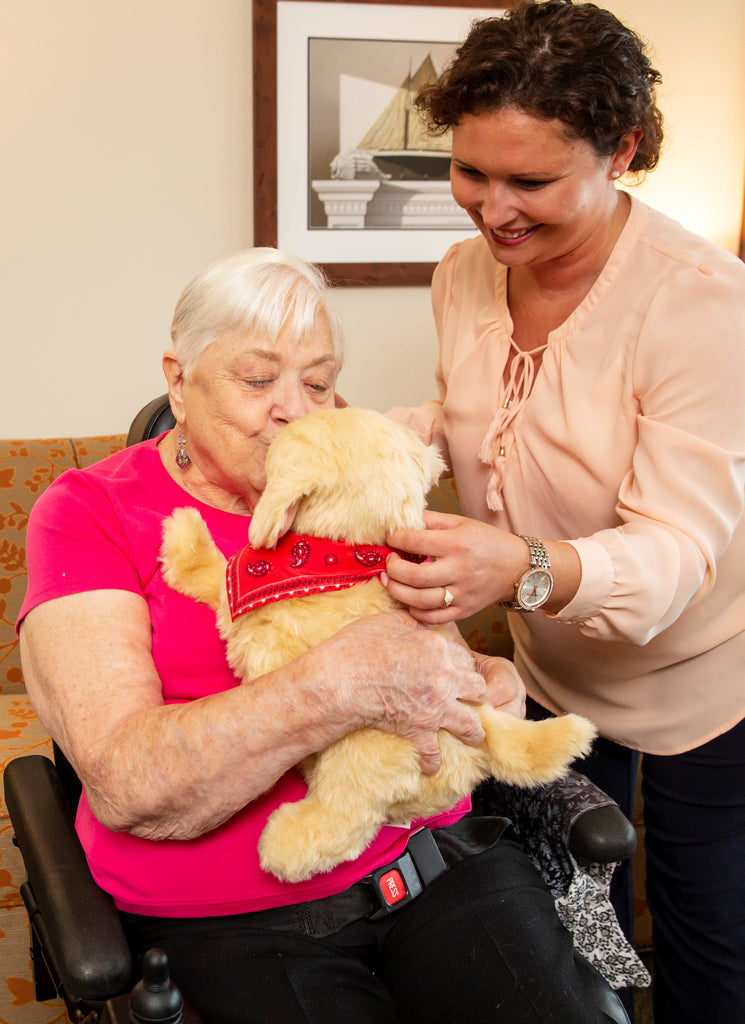 Robotic Dog Companion Pet for Alzheimer's and Caregivers – Memorable Pets