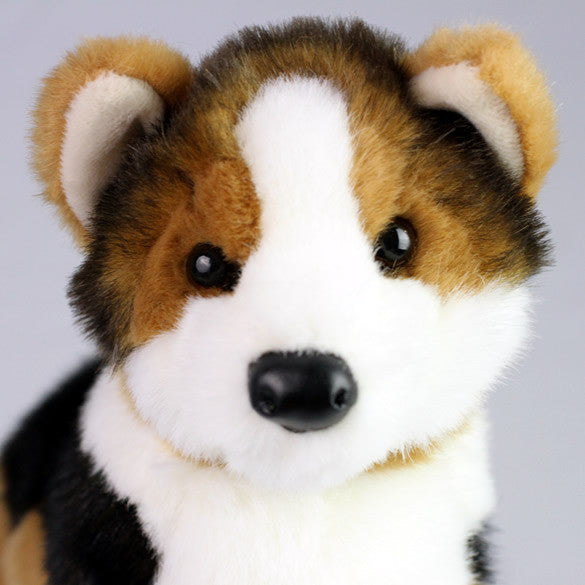 Tri color corgi stuffed animal cheap