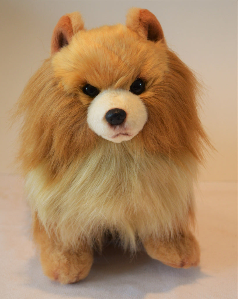 Pomeranian Dog Stuffed Toy For Seniors