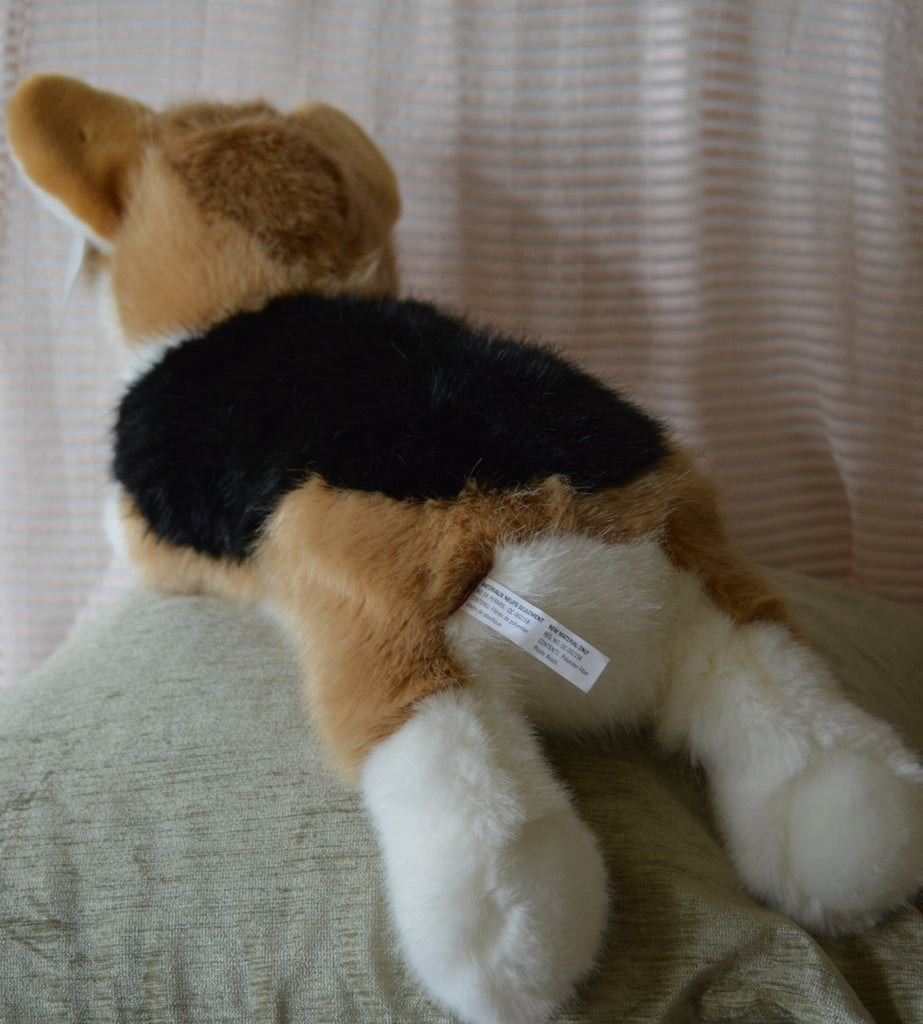 Tri-Colored Corgi Stuffed Toy for Seniors and People with Alzheimer's –  Memorable Pets