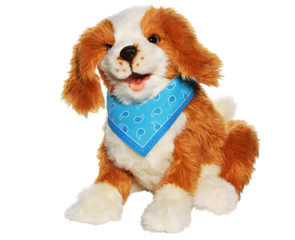 Joy For All- Robotic Freckled Dog Companion Pet for Alzheimer's and Caregivers