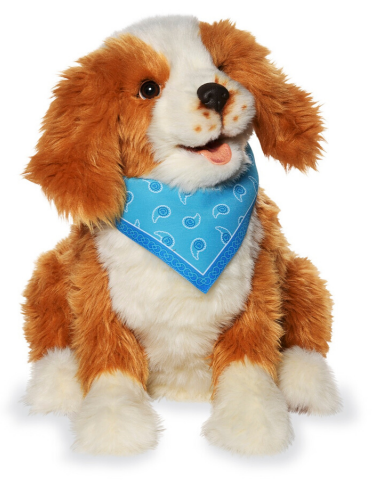 Joy For All- Robotic Freckled Dog Companion Pet for Alzheimer's and Caregivers