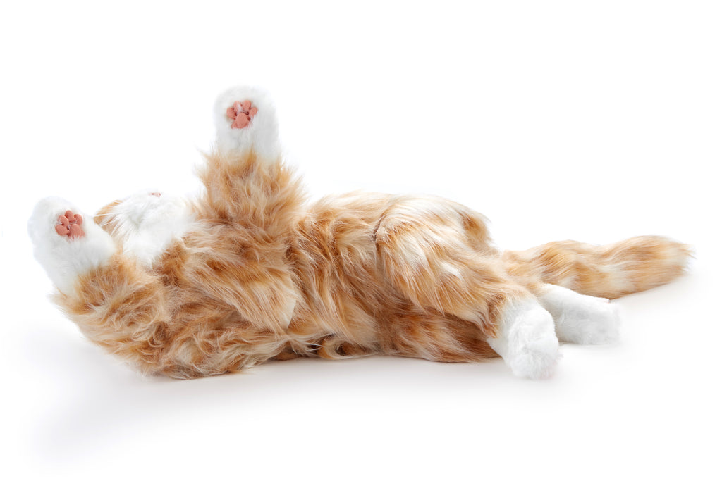 Joy For All- Robotic Orange Tabby Cat Companion Pet – Memorable Pets