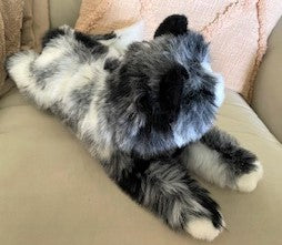 Deluxe Grey Tiger Cat Companion