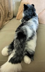 Deluxe Grey Tiger Cat Companion