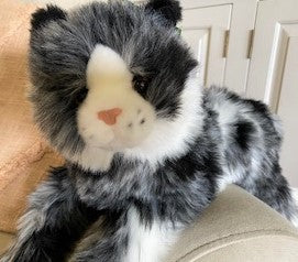 Deluxe Grey Tiger Cat Companion