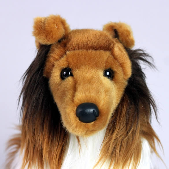 Collie dog stuffed animal best sale